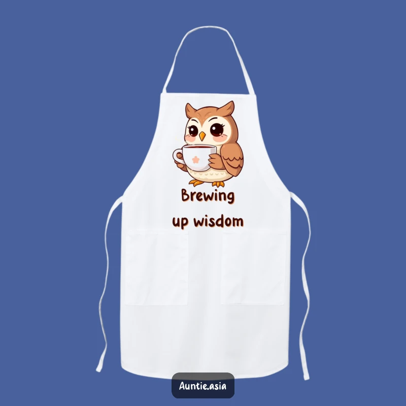 Funny Owl's Kitchen Hero Apron: Cook with Confidence and Humor