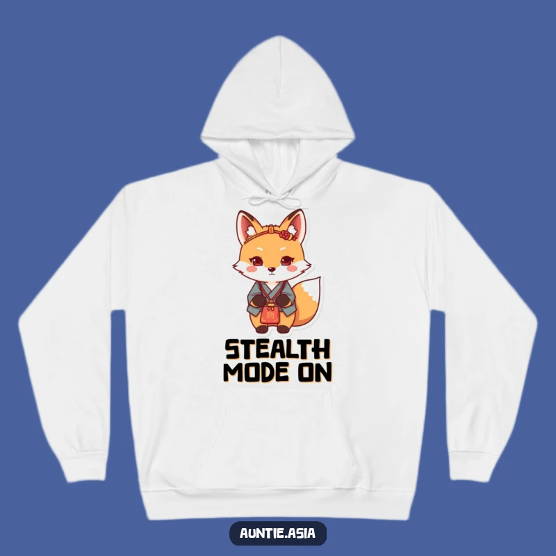Cozy Fox's Determined Hoodie: Stay Warm on Your Quest